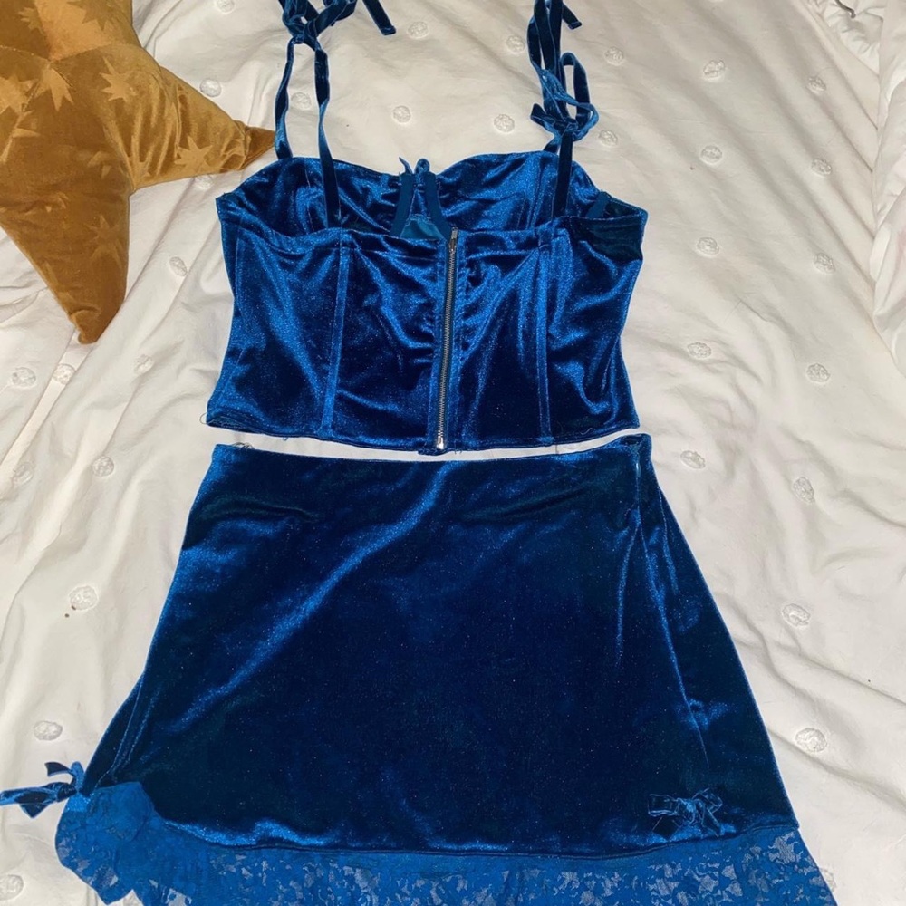 Sugar thrillz midnight blue set 🦋🪺🌚 - Picture 2 of 2